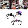 Halloween Spider Hair Clips Unique Diy Spider Leg Design Hair Accessories For Women And Girls