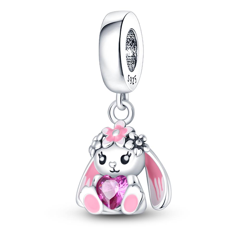 New 925 Silver Dumbo Series Love Pendant, Suitable for Original 925 Bracelet DIY Gift