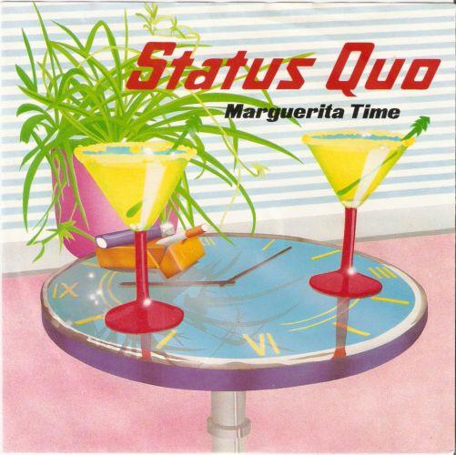 7inch Record STATUS QUO - Marguerita Time 8149557 VERTIGO 1984 Netherland Rock Used