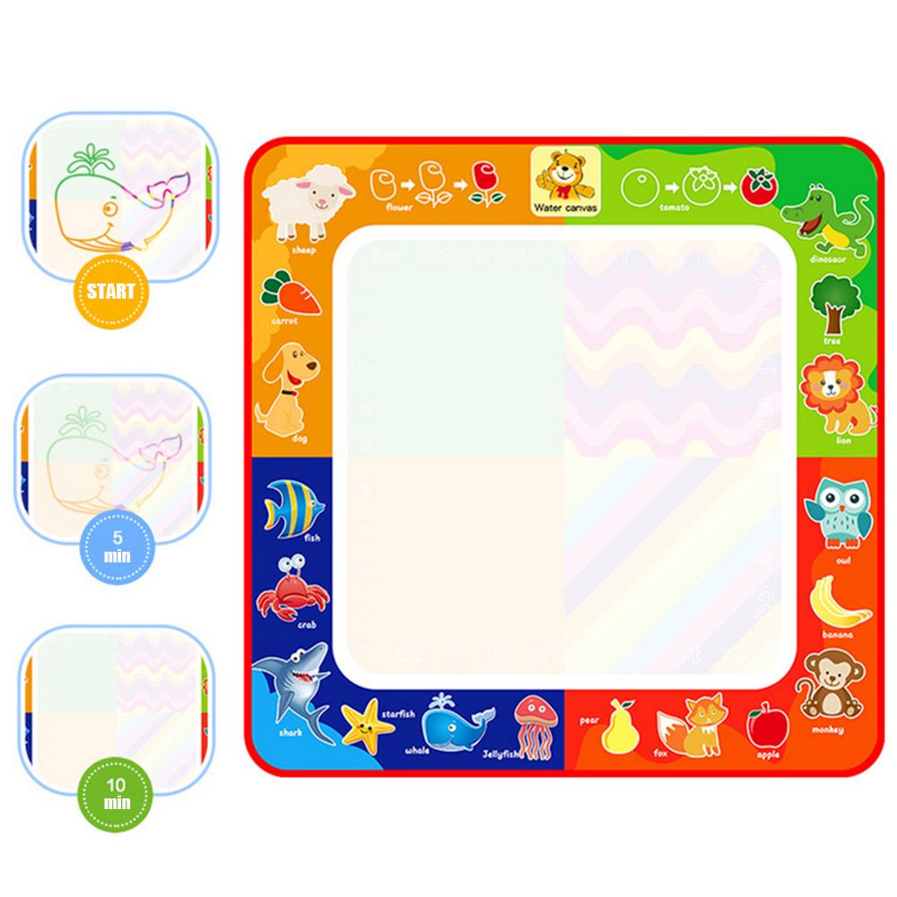 (Kung Pao Chicken)Children Education  Water Painting Color  Board Toy 29*29CM