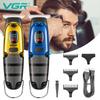 VGR Portable Electric Hair Clipper USB Charging Professional Styling Trimmer with Intelligent Digital Display Clipper Carved Home Razor Shaver V-981