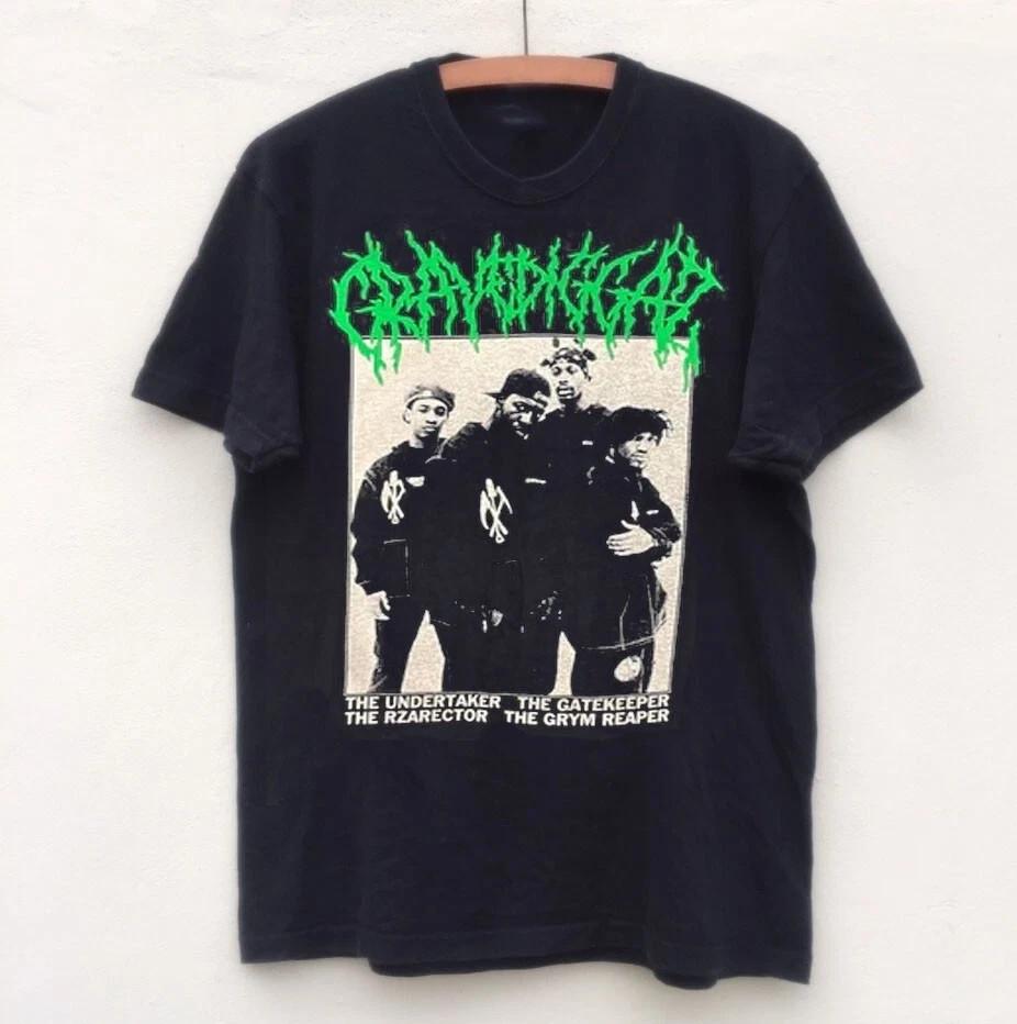 Gravediggaz Gift For Fans Black TShirt Cotton All Size T299 Unisex T-Shirt L