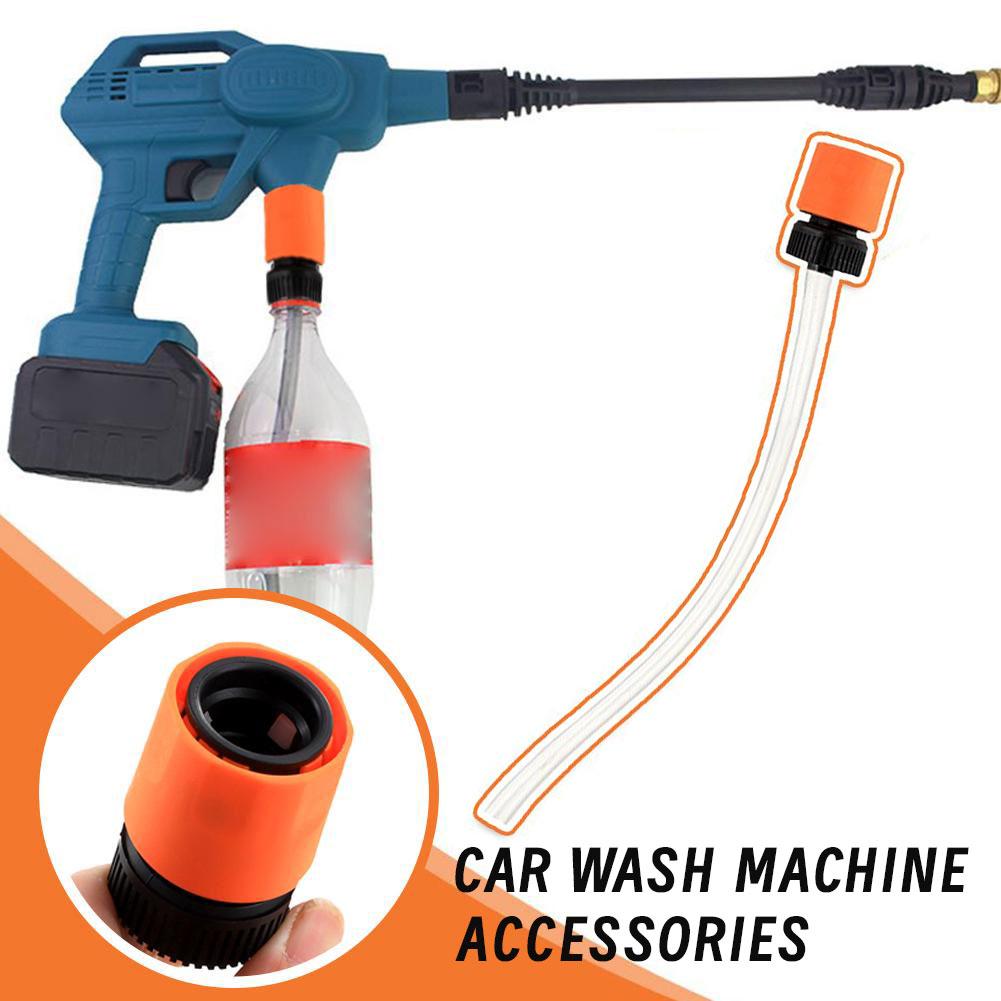 Adapter For Plastic Bottle Water Pipe Suction Watering Tool For Quick-connect Lithium Battery Water Gun Car Wash Accessorie G9R5