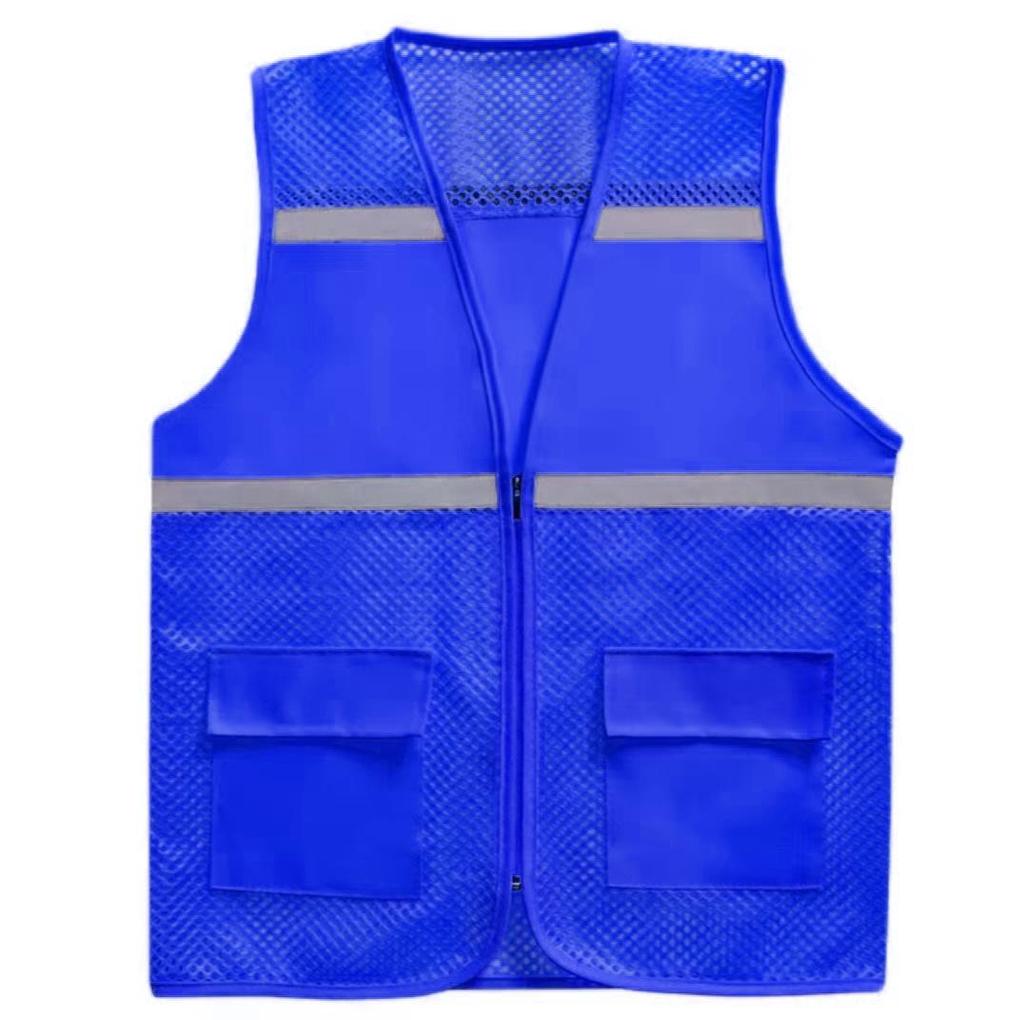 Multi-Pocket Reflective Vest for Drivers, Sanitation, Traffic, Cycling & Construction
