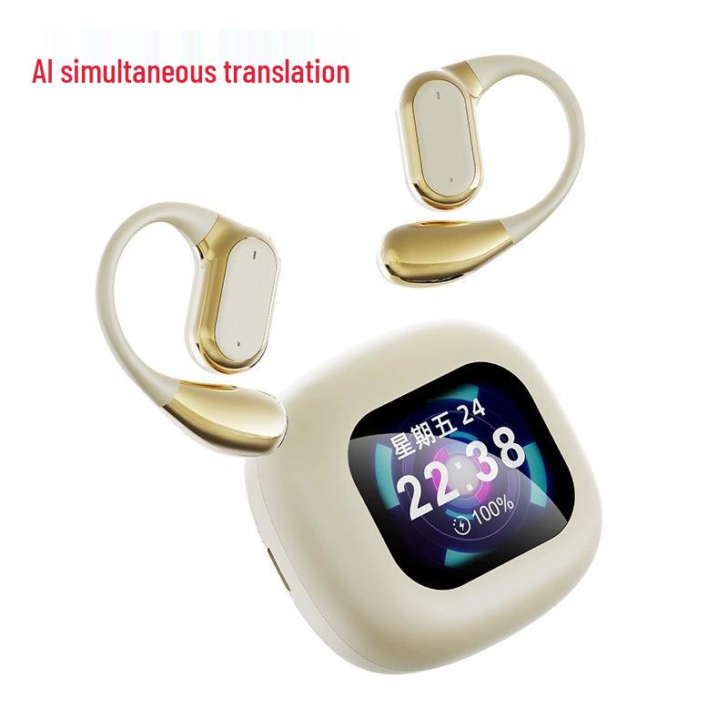 

V8 A9pro ANC TWS Bluetooth Headset: In-Ear, AI Translation, Color Screen, Long Battery Life