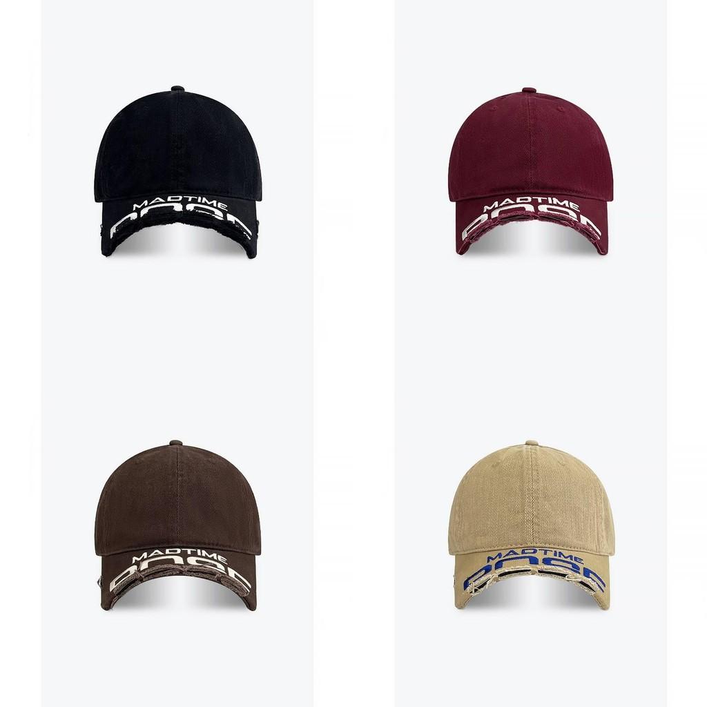 Denim Distressed Baseball Cap For Streetwear And Casual Style Protection Sun