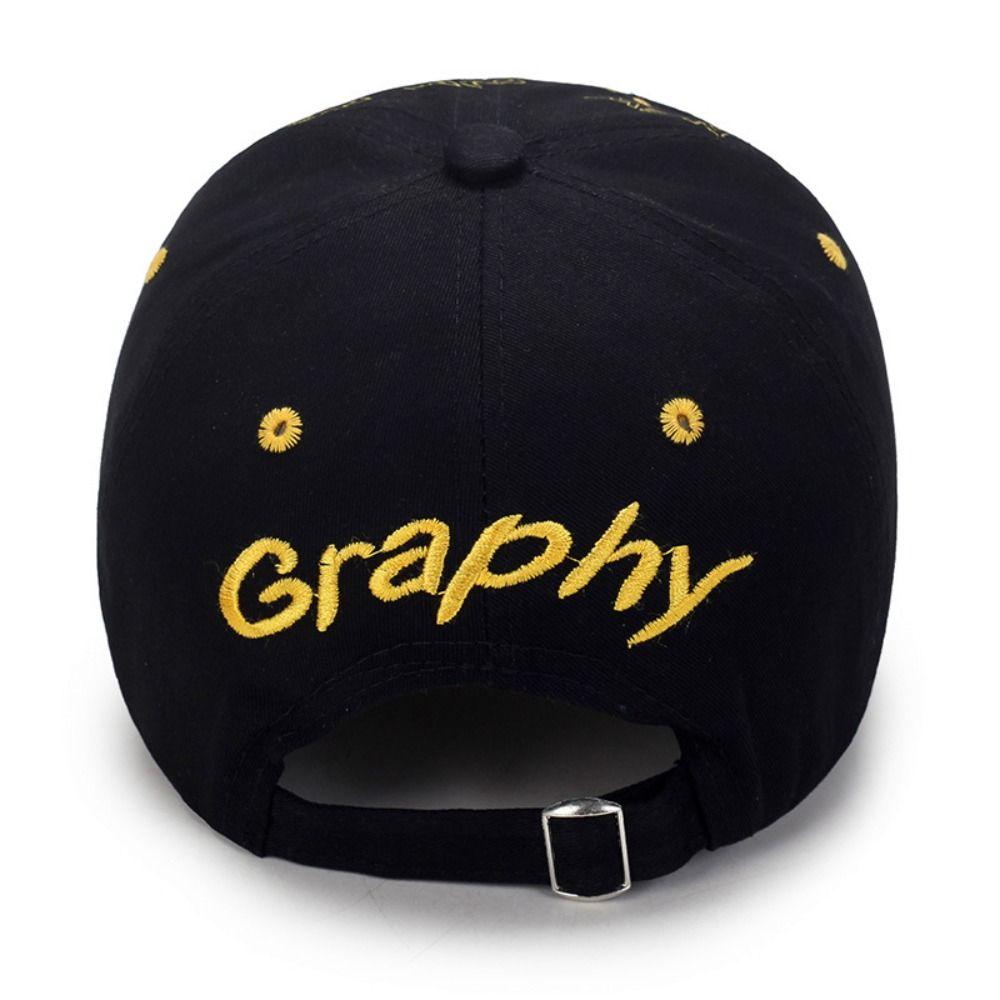 Adjustable Baseball Hats Hip-hop Peaked Cap Versatile BAT Embroidery Hats  Man Women Outdoor Sports