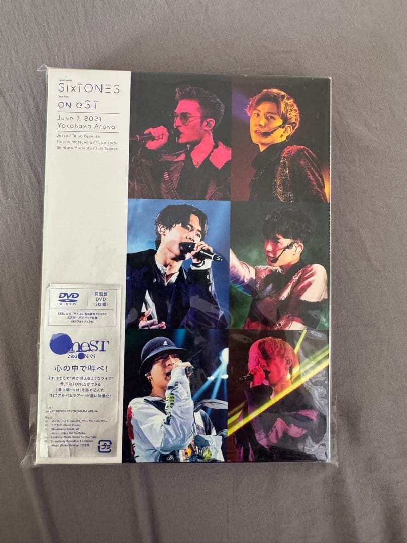 

[USED] SixTONES OneST First Edition DVD