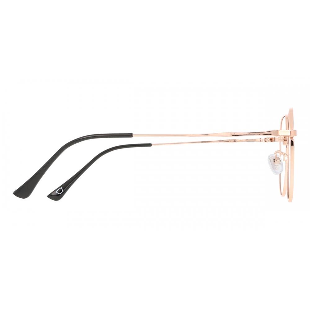 Full Rim Oval Rose Gold Smartbuy Collection Xinyi T3046 C3 Fashion Unisex Eyeglasses