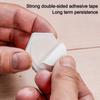 4Pcs Durable Self Adhesive Universal Wheel Mute 7Beads Mini Pulley Base Self Adhesive Pulley