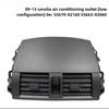Center Dash A/C Air Conditioner Central Air Outlet Panel Grill Cover For Toyota Corolla Altis  2009 2010 2011 2012 2013