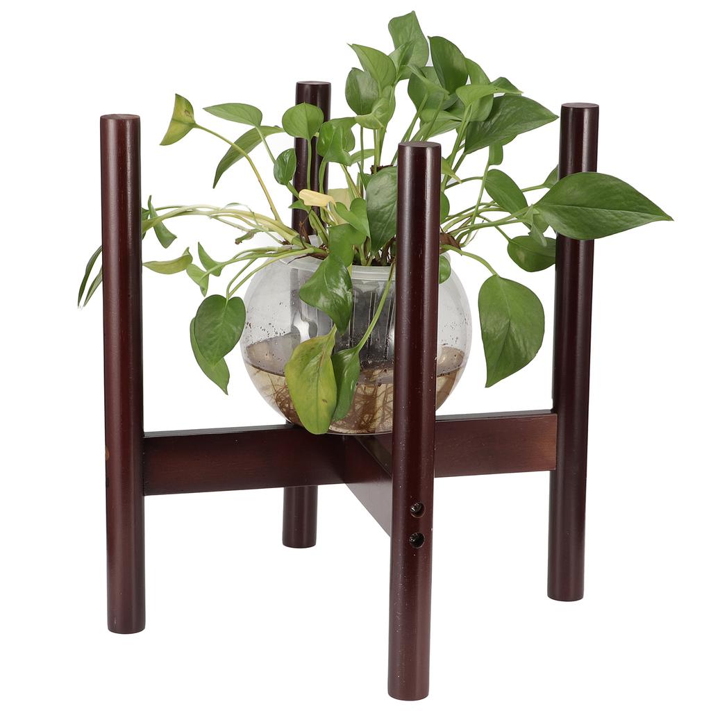Bamboo Plant Stand Flower Pot Holder Potted Stand Indoor Display Rack Room DecorM