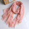 Silk  ModaL  Scarf  For Women 130*180 Plaid Shawl  latest turban for women head wrap scarf hijab scarf women turban
