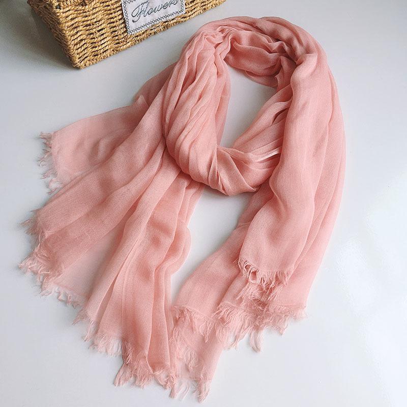 Silk  ModaL  Scarf  For Women 130*180 Plaid Shawl  latest turban for women head wrap scarf hijab scarf women turban