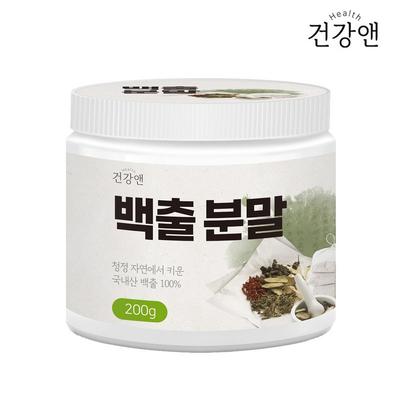 Domestic 100% Baekchul Root Powder Baekchul Powder 200g, 1 Container, 200g, 1 Unit