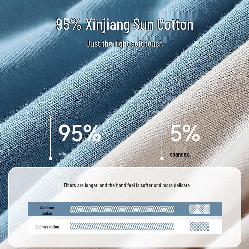 Mao Ren Men's 7A Antibacterial Silk Crotch Boxer Briefs