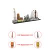 Gobricks MOC Game of Thrones Westeros Skyline Bricks City Game of Thrones Skyline Building Blocks Toys For Kids Gift