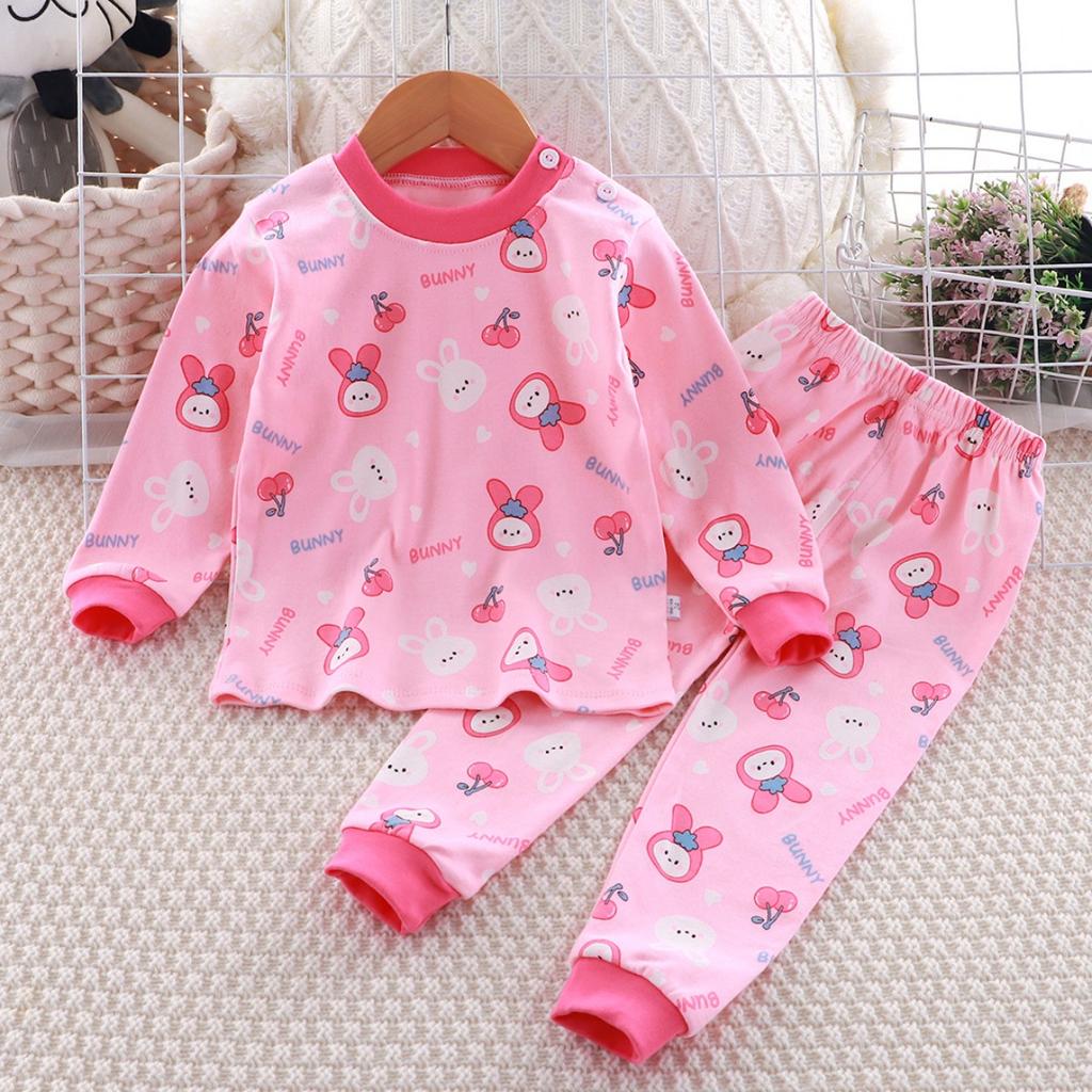 Children's Underwear Set Made of Pure Cotton for Boys' Autumn Wear, Women's Clothing for Autumn Wear, Autumn Pants for Home Wear, Children's Clothing