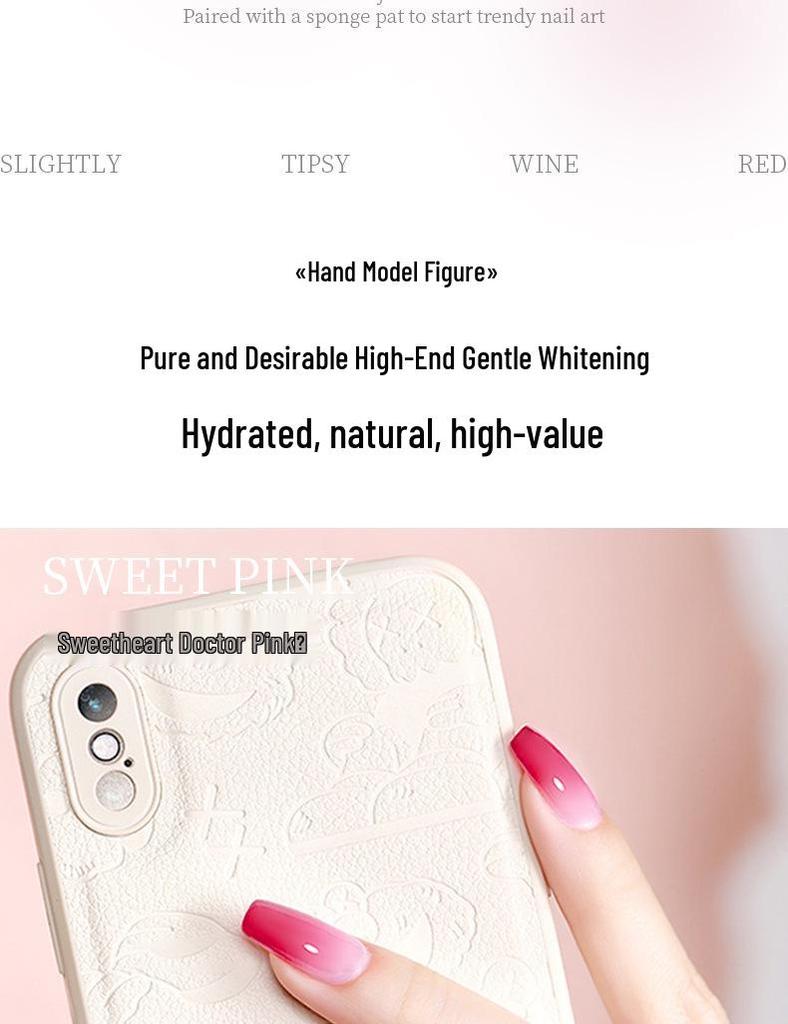 Nail Art Gel - 9 Rich Colors for Gradient Blush and High-Saturation Mixes