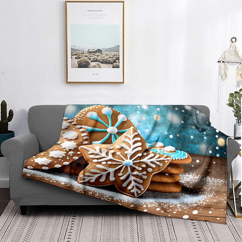 Wohndekoration Plüsch Überwurf Sofadecke Tagesdecke Bett flauschig weiche Decken Dekor Plaid Modern Halloween Frohe Weihnachten Winter