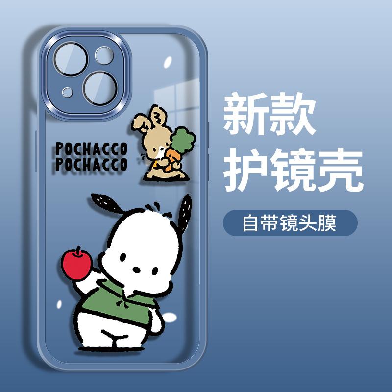 Applicable To Apple 11/11Pro Mobile Phone Case Iphone11promax Transparent 11pro Couple Cartoon Pacha Dog