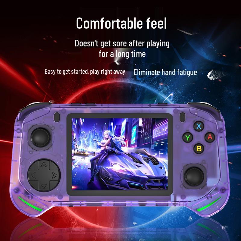 RX6H Portable Retro Game Console - Dual Joysticks, Nostalgic Handheld Arcade, New Model.