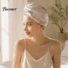Hair Drying Towel Wrap Satin Microfiber Wrap, Dual Sided Fast Turban for Long Shower, Spa, Sleeping, Ultra Absorbent All Types