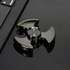 Roestvrij Staal EDC Fidget Spinner Lichtgevend Stressverlichtend Speelgoed Draaitol Tip Antistress Gyroscoop Decompressie Kinderen Meisje