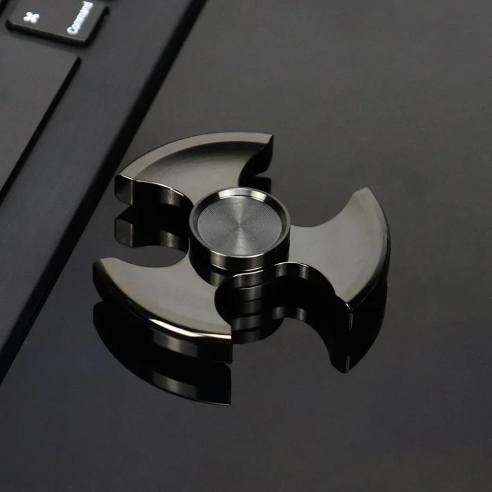 Roestvrij Staal EDC Fidget Spinner Lichtgevend Stressverlichtend Speelgoed Draaitol Tip Antistress Gyroscoop Decompressie Kinderen Meisje