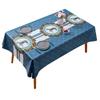 Oil-Proof, Waterproof And Anti-Scalding Leave-In Tablecloth Rectangular Dining Table Cloth Coffee Table Cloth Household Tablecloth
