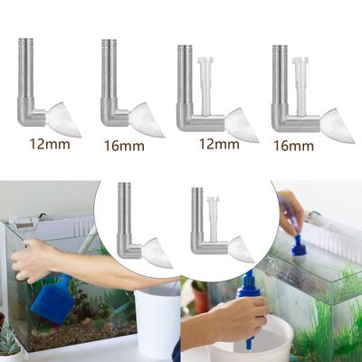 Aquarium Outflow Pipe Filter Accessories Rustproof Fishtank Supplies Water
