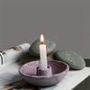 DIY Handmade Round Candle Bowl Insertion Platform Candle Bracket Concrete Ceramic Mold Resin Candlestick Craft Mold