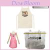 Adorabile Anime The Way Of The Househusband Grembiule Rosa Tatsu Cosplay Per Adulti