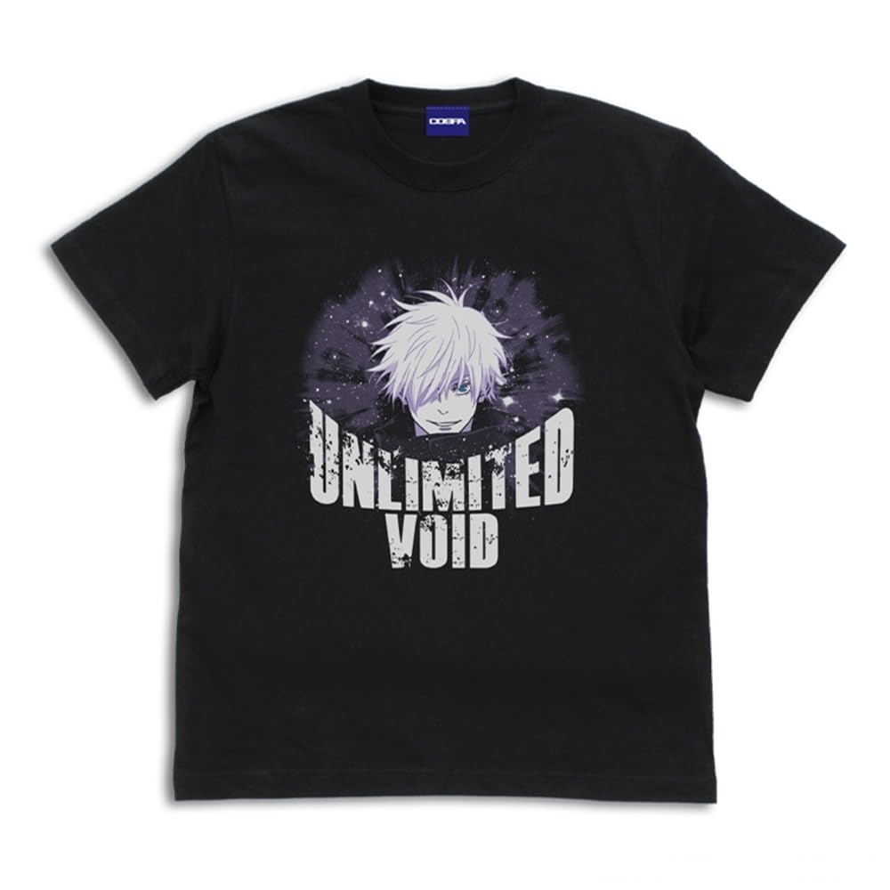 COSPA Jujutsu Kaisen Gojo Satoru BLACK XL Size [Official] T-shirt Ver. 2.0
