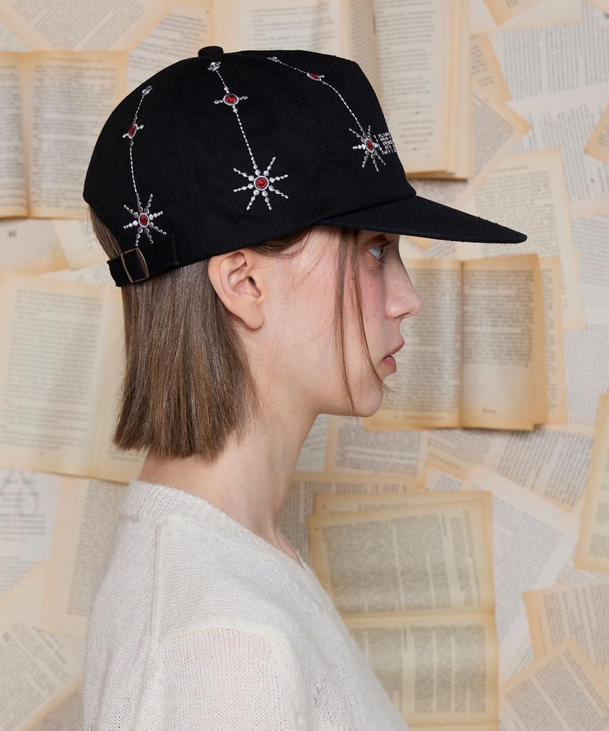 UNALLOYED Gemstone Logo Cap / Black