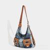 2025 New Wash Denim Bag Large Capacity Tote Bag Small Design Shoulder Bag
