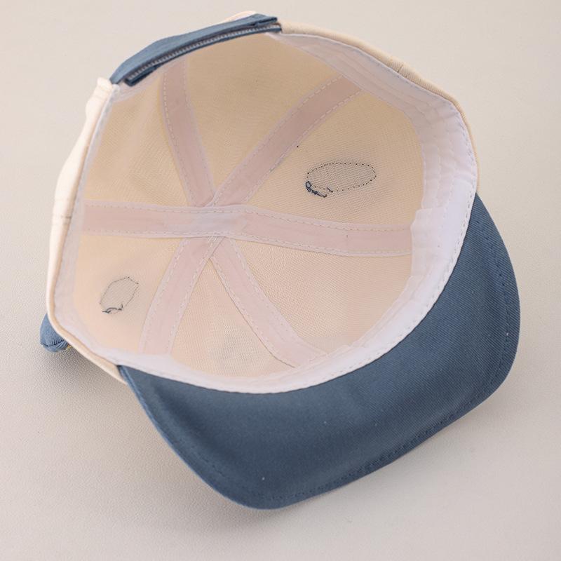Infant Cartoon Bear Soft Brim Baseball Cap – Spring/Autumn Sun Protection for Boys & Girls