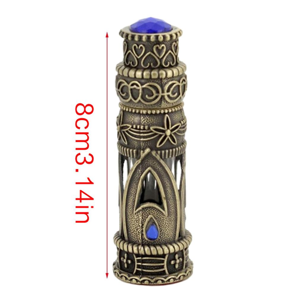 Exquisiter Vintage Glasdispenser Leere Tropfflasche für Frauen Kompakt und Leicht