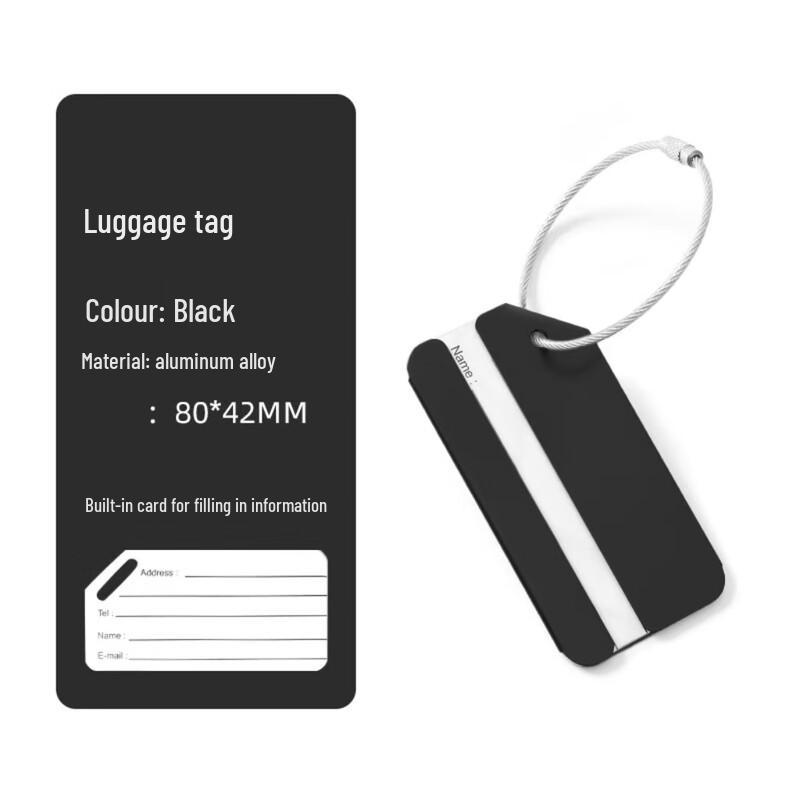 Бирка для багажа из алюминиевого сплава 20-Pack