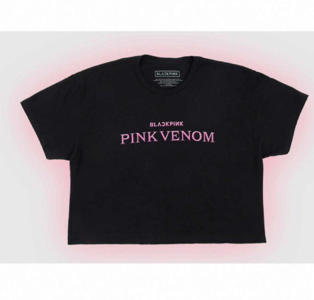 

[Б/У] Футболка мирового тура BLACKPINK PINK VENOM, размер M