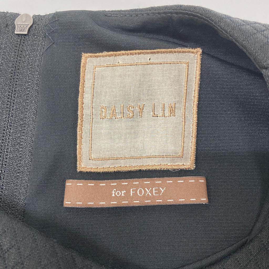 DAISY LIN 36348 Black Knee-length Balloon One Piece dress 40 blackUsed