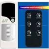 Replacement Remote Control for Great World Electric Fireplace GW-5078BE-TNB GW-5078