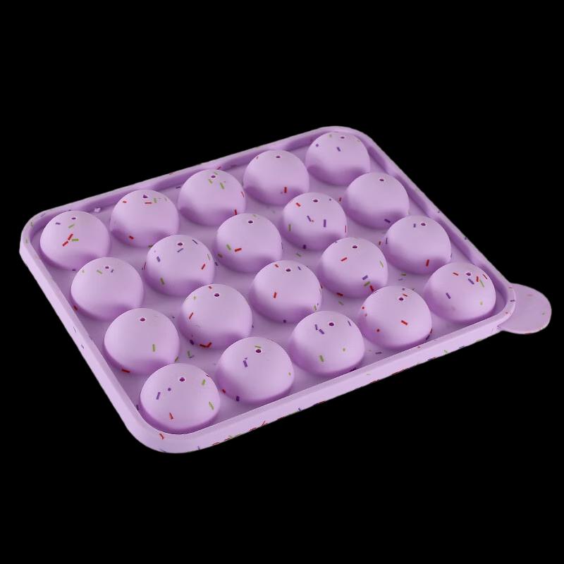 Silicone Ice Ball Maker with Lid