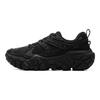 Li Ning Dune Retro Suola Spessa Comode Ammortizzanti Antiscivolo Resistenti all'Usura Traspiranti Scarpe Casual Basse Sneakers Donna Nero AGCU328-3