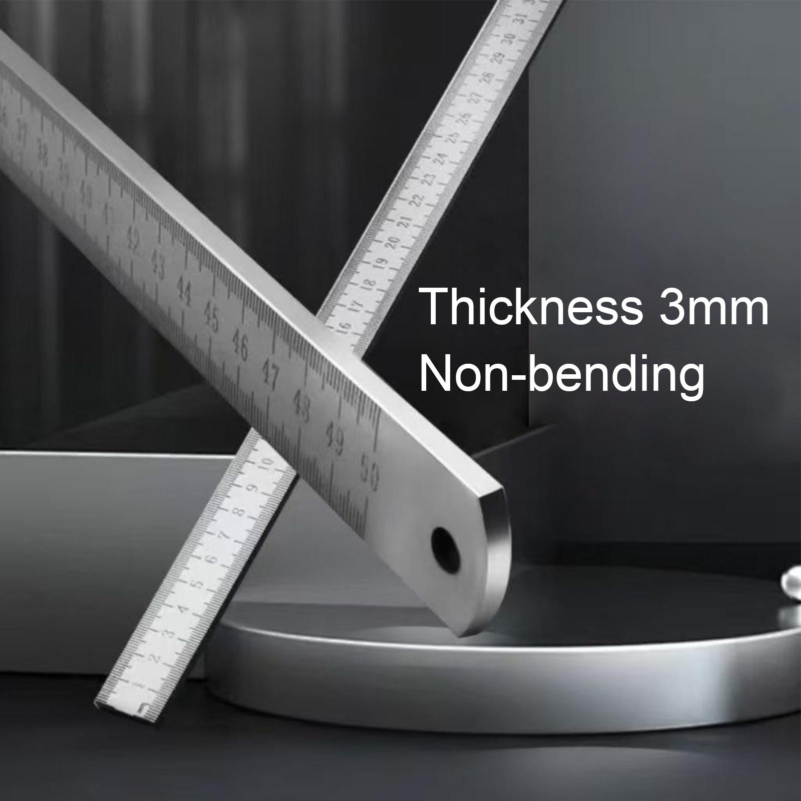 Многофункциональная линейка-штанга для автомобиля 21,6 дюйма, измерительный инструмент, прямая линейка для инженерных чертежей China Mainland