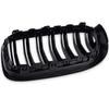 For BMW F25 Grille Dual Line Front Replacement Kidney Grill Gloss Black FOR X3 F25 2014-2016 X4 F26 2015-2017