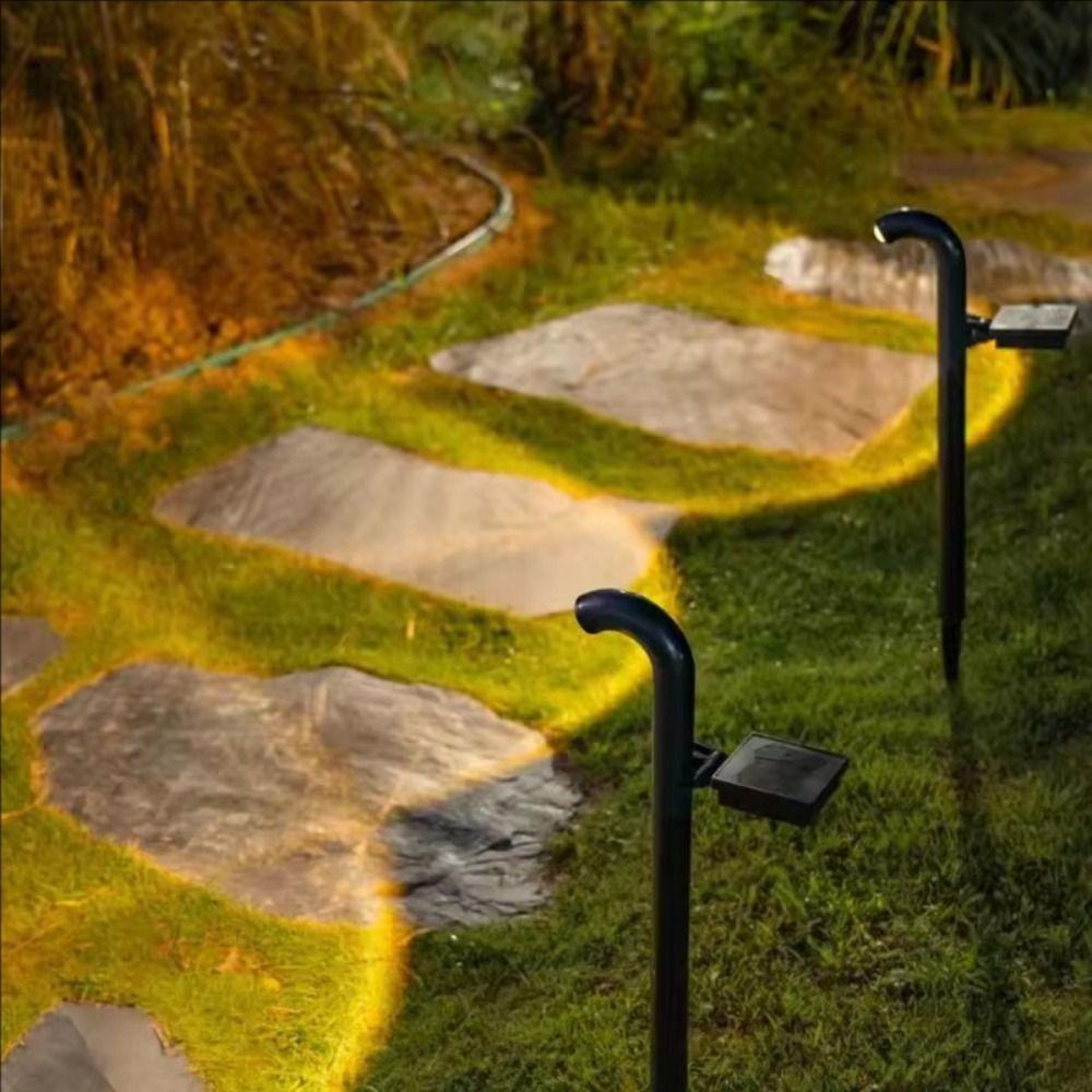 Warm White Light Solar Pathway Lights Waterproof Solar Power Solar LED Light  Lawn Decoration