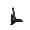 Black Front Window Triangle Trim Plate Mirror Garnish Cover Panel Base Holder for BMW X6 F16 2014 2015 2016 2017 2018