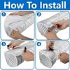 Portable AC Exhaust Hose Insulated Cover - Sun Shade & Dustproof Sleeve