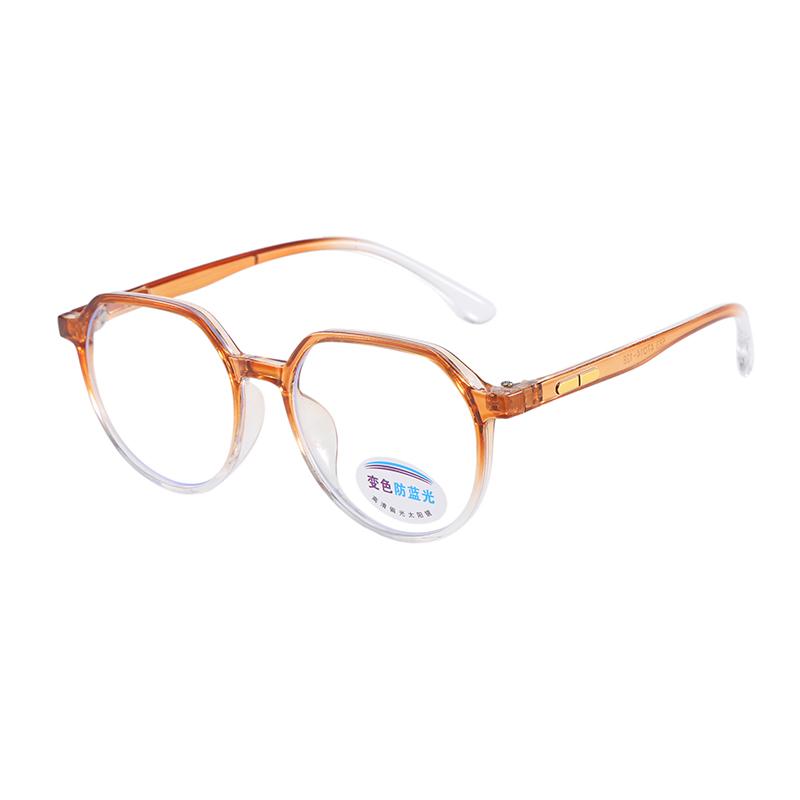Children Polygon Anti-blue Light Eyeglasses Ultra Light Frame Computer Glasses Protection Portable Eyewear Goggles Spectacle